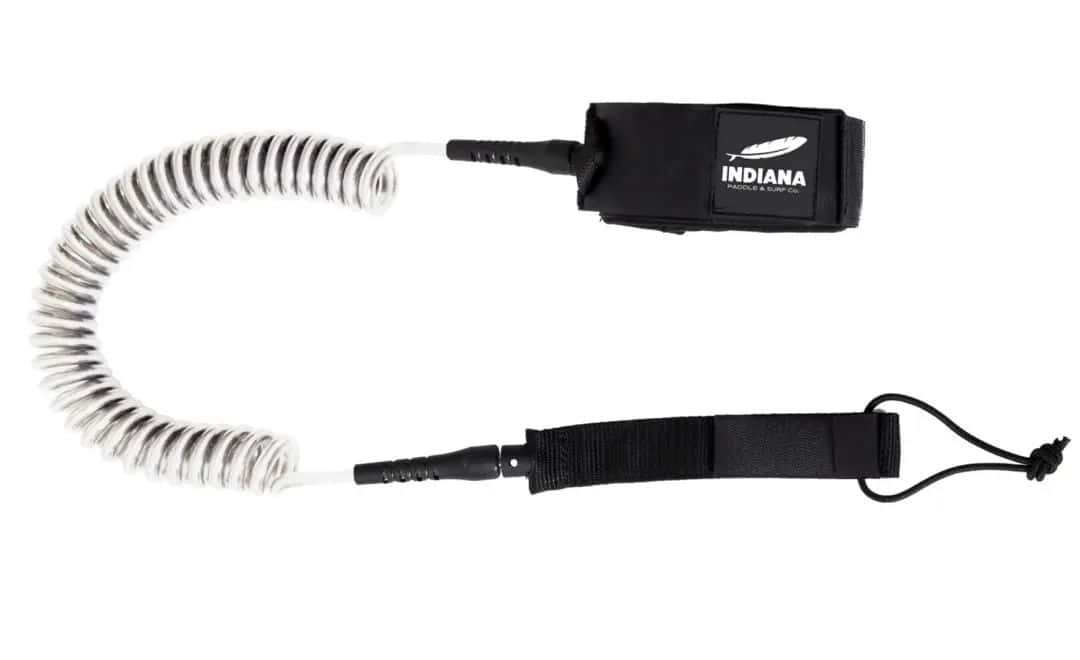INDIANA Coil Leash SUP white