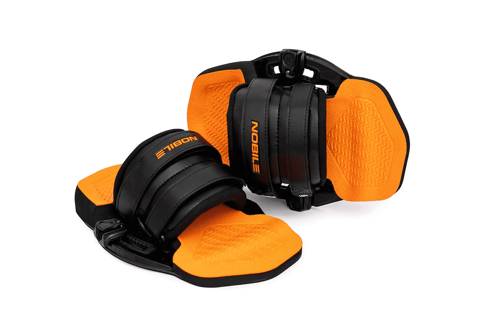 black/orange