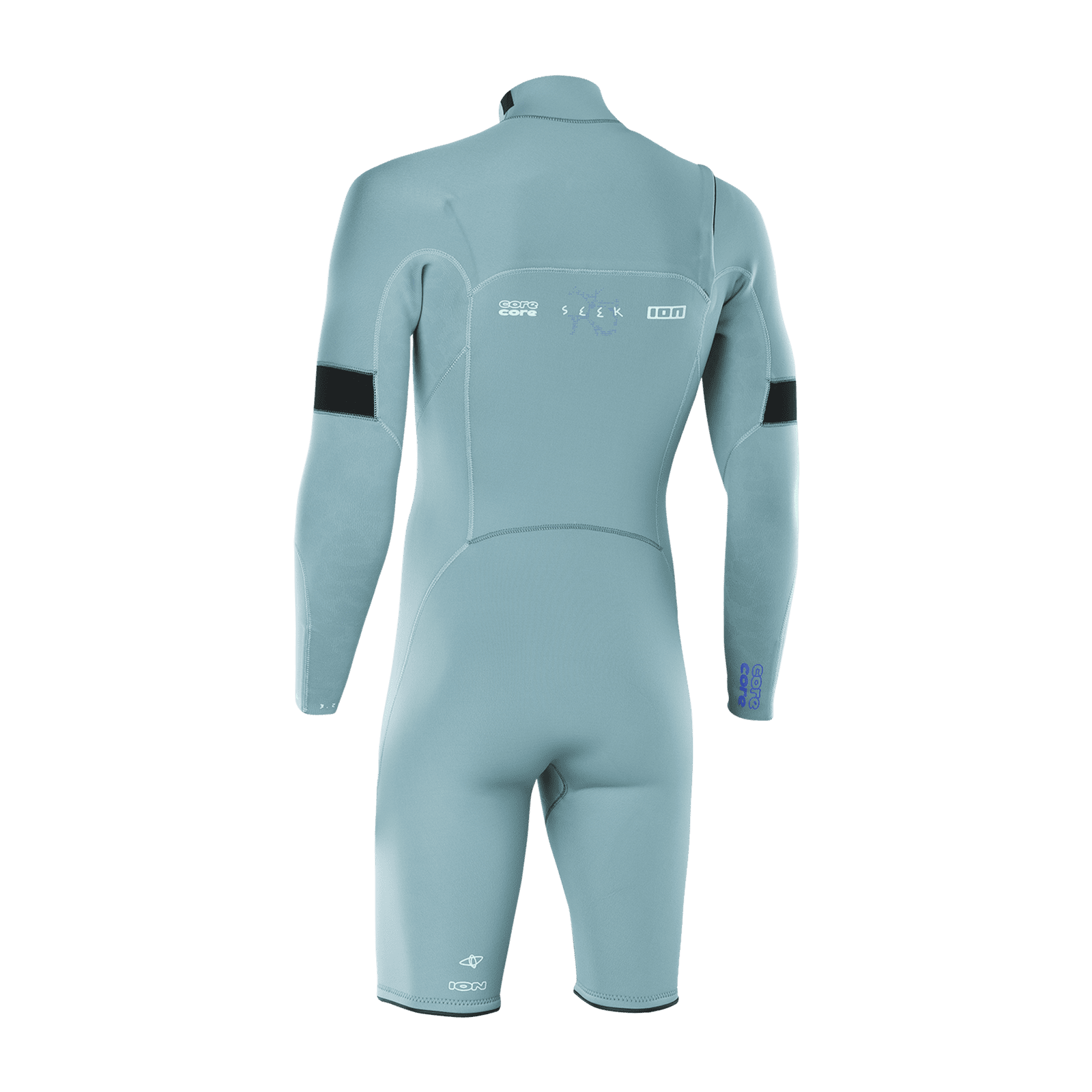 ION Seek Core 3/2 Shorty Longsleeve Front Zip Wetsuit Men 2026